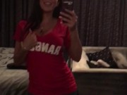 Rachel Starr shakes her dandelion 11/16