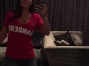 Rachel Starr shakes her dandelion 8/16