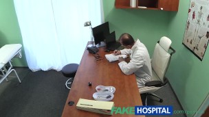 FakeHospital Big tits babe has a back problem