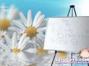Lelu Love-May 2016 Cum Schedule