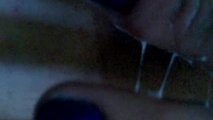 Playing with Gooey Goodness after cumming CLIP