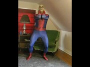 stocking skeleton masked spiderman