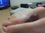Japanese GF Footjob while watching Anime 9/16