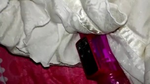 Double Dildo up close playing