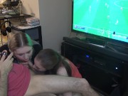 Blowjob Sandwich + FIFA (Spanish) 8/16