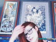 Sexy Redhead Teen Masturbates With A Dildo 4/16