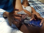 creampie pussy jumping & squirting - Screenshot 10 of 16 - Orgasm