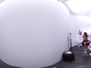VR Bangers - [360° VR] Sexy Pristine Edge touching her Pussy while studying