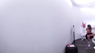 VR Bangers - [360° VR] Sexy Pristine Edge touching her Pussy while studying