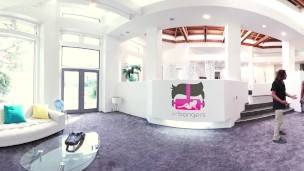 VR Bangers - [360°VR] DILLION HARPER and PRISTINE EDGE in hot FOURSOME