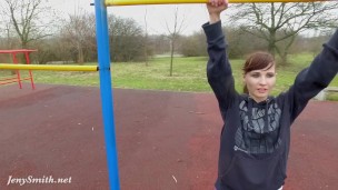 Jeny Smith - pantyhose training