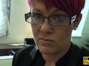 Redhead british sub roughly fucked 5/16