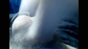 Throbbing Cock Cums in Fake Pussy