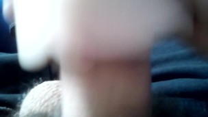 Unloading Cum Into Fake Pussy Toy