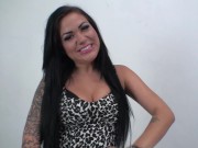 POV Karman Karma comes for a nanny job and gets a cock sucking job instead