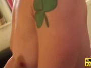 Tattooed british sub deepthroats her maledom 10/16