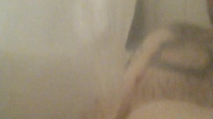Sir-Kink playing with his limp soapy pierced dick!!!