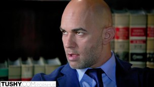 TUSHY Curvy AJ Applegate With Her Boss