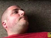 Cuckholding british submissive in chokeplay 11/16