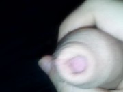 Playing With Hairy Uncircumcised Cock