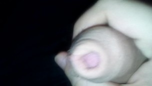Playing With Hairy Uncircumcised Cock