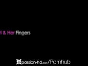 Passion-HD - Destiny Love masturbates and fucks 