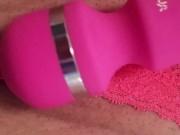 Joy - Toying With My Teenage Pussy - Vibrator 1/16