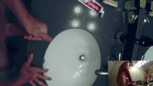 Shooting A Load After Pumping Up With A Bathmate Hydromax X-40