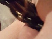 Chubby teens dildo makes her cum