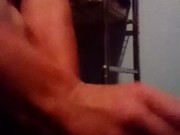 Solo male cumshot