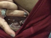 Squirting in Daddy's Boxers- Dirty talk!!