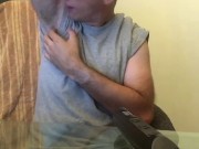 Licking sweaty armpits 16/16