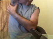 Licking sweaty armpits 7/16