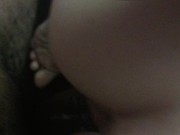 My latin chick takes my bbc until cumshot on ass doggy 10/16