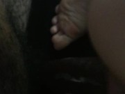 My latin chick takes my bbc until cumshot on ass doggy 15/16