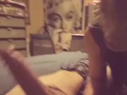 Sloppy blow job & swallow 12/16