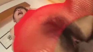 Superb scenes of threesome sex with cute Erena Kurosawa