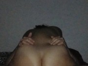 Wife takes fat cock anal, gets rewarded with cum in her ass. 13/16