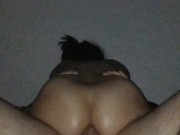 Wife takes fat cock anal, gets rewarded with cum in her ass. 14/16