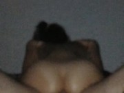 Wife takes fat cock anal, gets rewarded with cum in her ass. 15/16