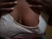 Playing with my titties