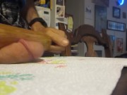 Rolling Pin Penis Fun - Screenshot 10 of 16 - Masturbate