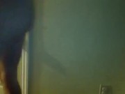 Stroking my big cock too cum shot finish