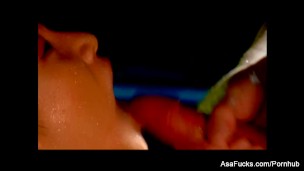Erotic fucking with a soaking wet Asa Akira