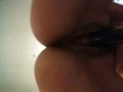 MoonQueen pussy dildo fucking penetration