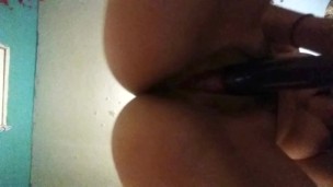 MoonQueen buceta dildo porra penetração