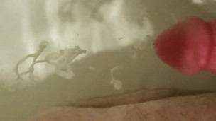 bathtub underwater cum shot