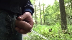 watering plants with my penis