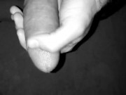 Black and white wanking 12/16