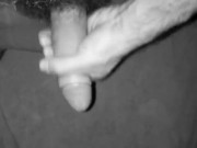 Black and white wanking